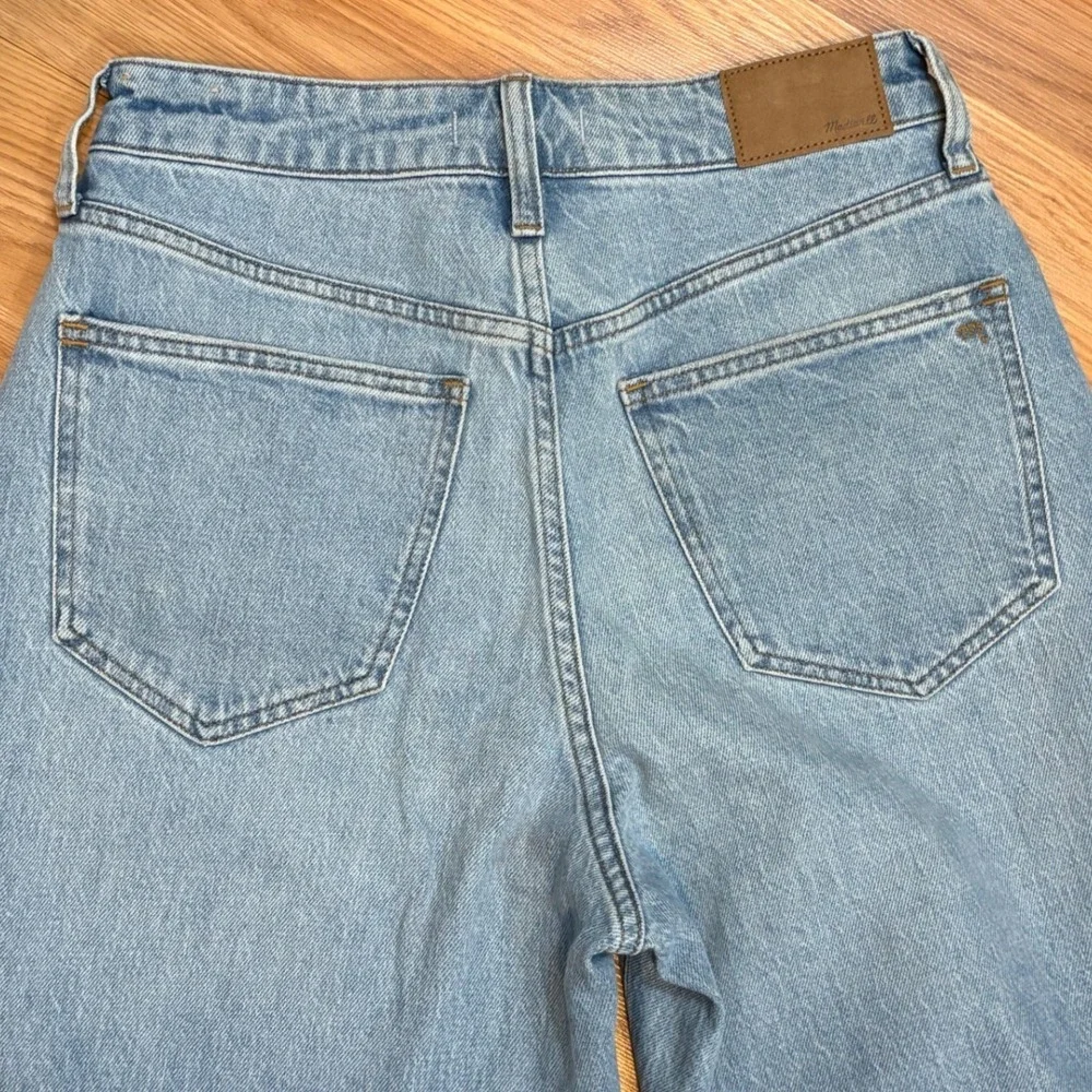 Madewell Women's Jeans Blue Size 27 Curvy Vintage Light Wash Distressed‎ NWOT - Picture 5 of 11